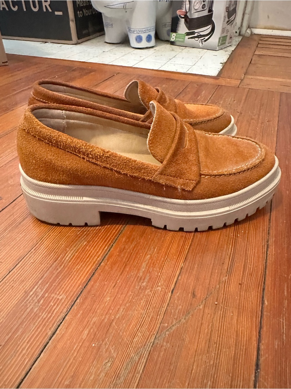 Portland Leather Patina Zoe Chunky Loafer